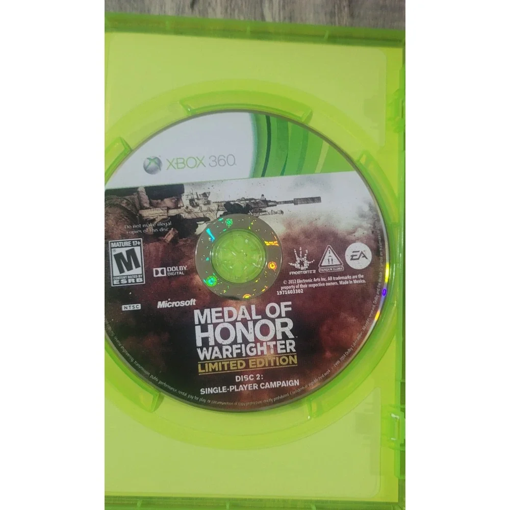 Medal‎ of Honor Warfighter Limited Edition - Xbox 360 - Complete CIB Tested
